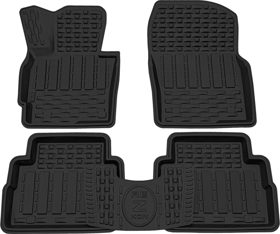 Коврики Rezkon резиновые для салона Mazda CX-5 2012-2017. Артикул 1023020100