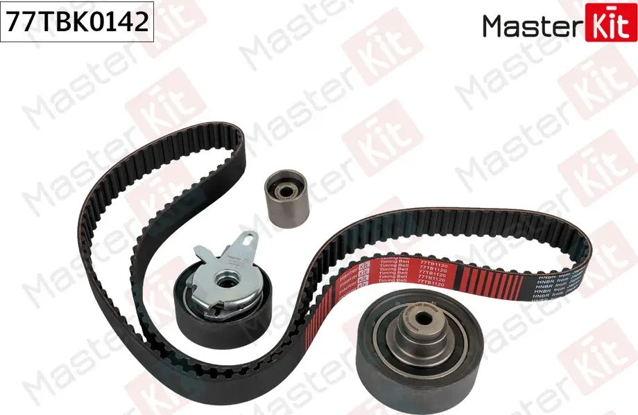 77TBK0142 Комплект ремня ГРМ VW CRAFTER 30-50 (2E_) 2006 - 2016 (Master KIT). Артикул 77tbk0142