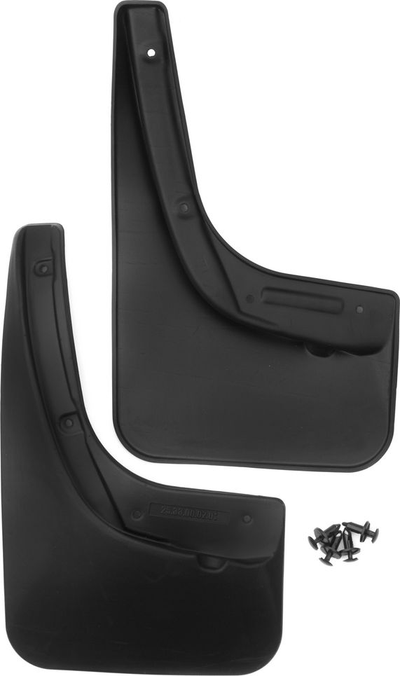 Брызговики Frosch (в пакете) задняя пара для Kia Sportage III 2010-2016. Артикул NLF.25.33.E13