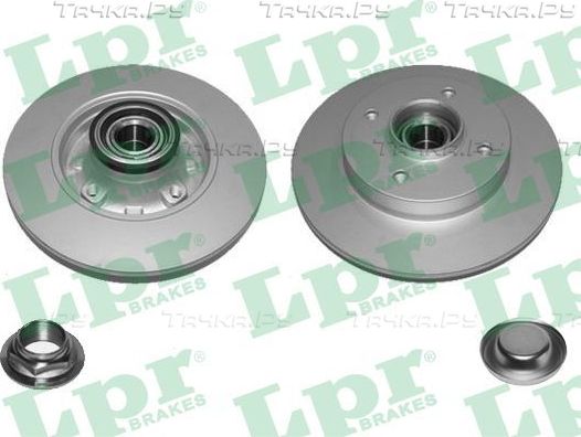 Тормозной диск LPR LPR HUB BRAKE DISC LINE - FULL COATED. Артикул O1052PRCA