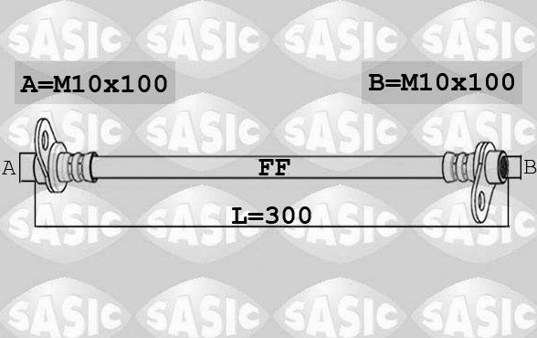 Тормозной шланг Sasic. Артикул 6600062