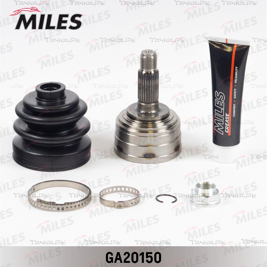 Шрус наружный (граната) Miles передний для Honda Civic V 1991-1995. Артикул GA20150