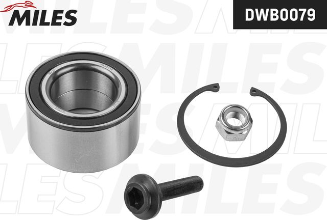 Ступичный подшипник (комплект) Miles передний для Volkswagen Transporter T4 1990-2003. Артикул DWB0079