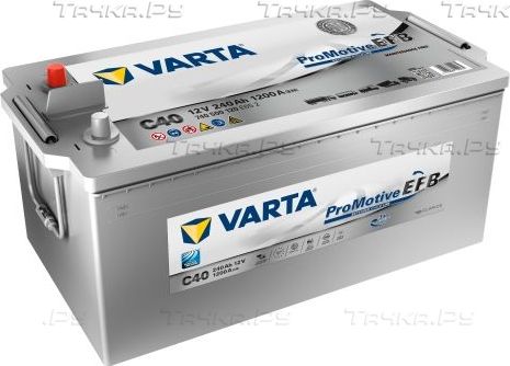 Аккумулятор Varta ProMotive EFB для Renault Megane III 2009-2016. Артикул 740500120E652