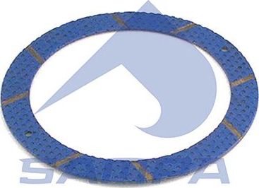 Шайба подвесного моста Volvo Шайба балансира упорная 136x175x2.6 Volvo FLFFH Sampa. Артикул 030.236