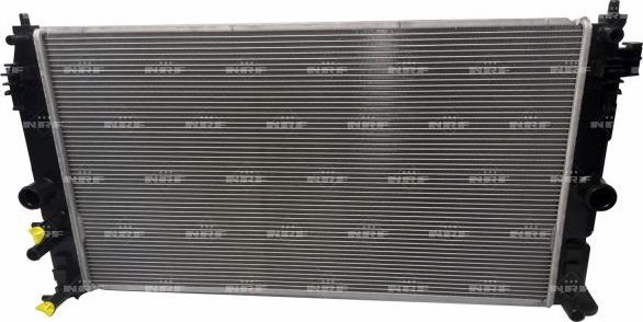 Радиатор охлаждения двигателя NRF (алюминий). Артикул 550252