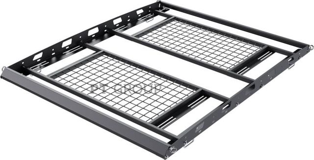 Багажник-корзина PT Group ШИРОКАЯ двухсекционная универсальная с основанием-решетка (ППК) 1630х1300 мм. Артикул UNI-XX-330706.00