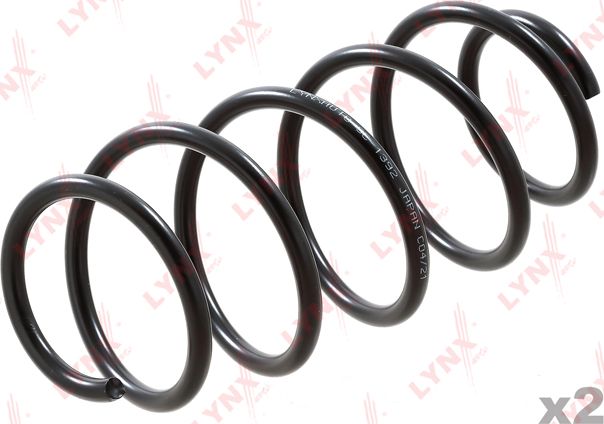 Пружина подвески LYNXauto передняя для Ford Fusion I 2002-2004. Артикул SC-1392