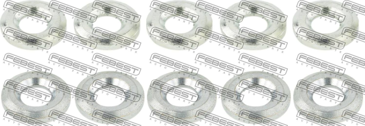 Кольцо форсунки уплотнительное Febest. Артикул RINGFL-015-PCS10