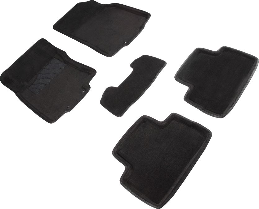 Коврики Seintex 3D ворсовые для салона Nissan Qashqai II 16R 2015-2026. Артикул 87228
