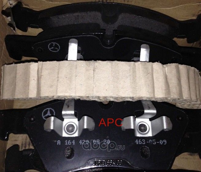 Тормозные колодки Mercedes-Benz. Артикул A1644200820