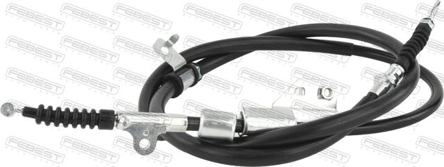 Трос ручника (тросик ручного тормоза) Febest задний левый для Nissan Maxima A33 2000-2003. Артикул 02100-A33LH