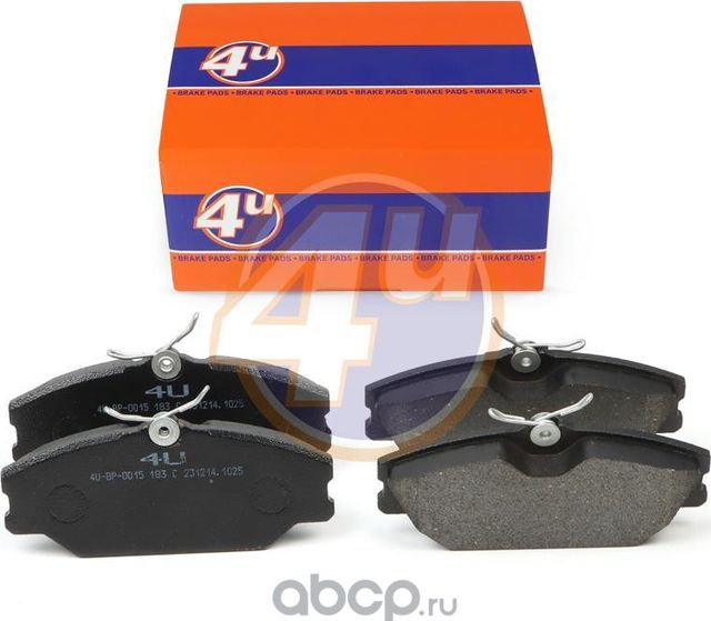 Колодки тормозные (4U). Артикул 4UBP0015