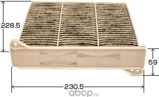 Фильтр салонный (VIC). Артикул AC305