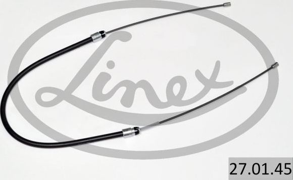 Трос ручника (тросик ручного тормоза) Linex. Артикул 27.01.45