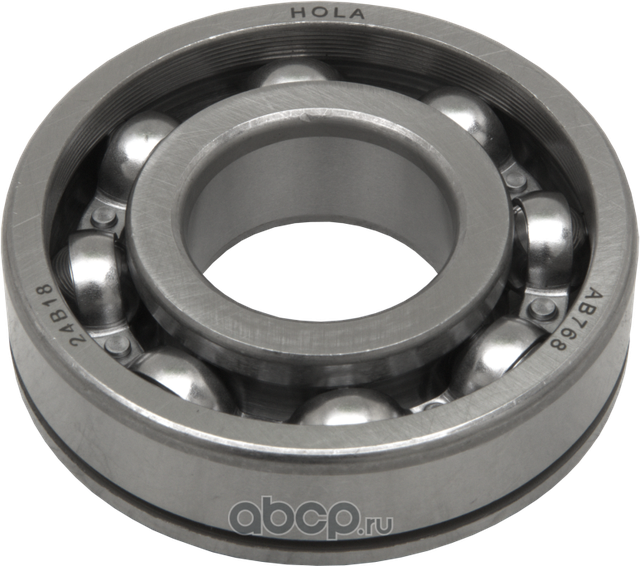 Подшипник КПП, вторичного вала, коробки раздаточной, переднего моста, 30x72x19, LADA 2101-07, Niva (Hola). Артикул AB768