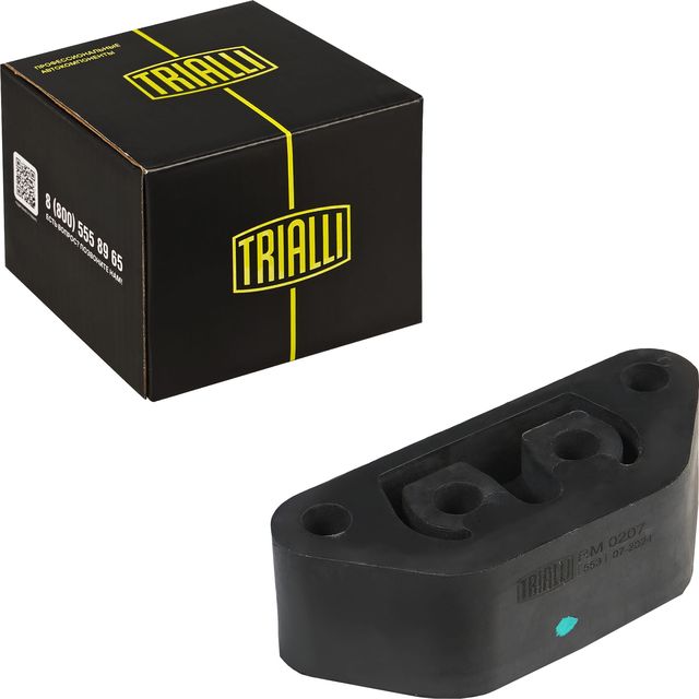 Глушитель Trialli (резина) для Fiat Regata 1983-1990. Артикул RM 0207