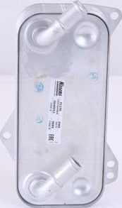 Радиатор масляный (маслоохладитель) для АКПП Nissens (алюминий). Артикул 91156