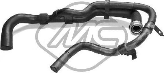 Патрубок радиатора (системы охлаждения) Metalcaucho. Артикул 08479