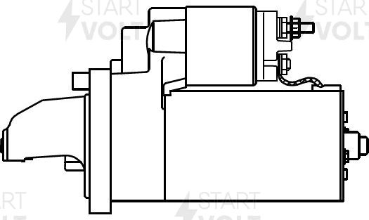 Стартер StartVOLT. Артикул LSt 1606
