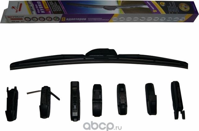 Щетка с/о 21/53 см HYBRID 8 адаптеров SKYBEAR. Артикул 707210