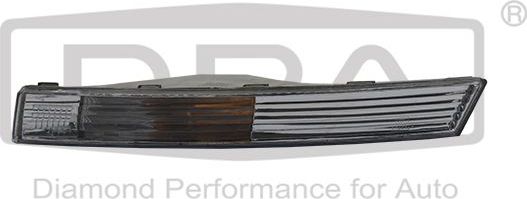 Поворотник (фонарь указателя поворота) DPA левый для Volkswagen Passat B6 2005-2011. Артикул 89530235102