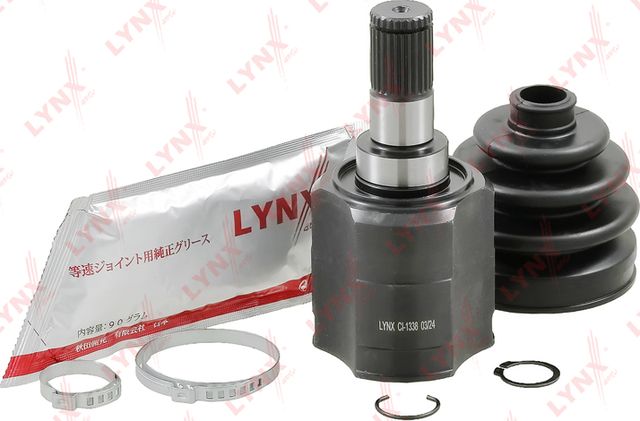 Шрус внутренний (граната) LYNXauto передний для Kia Sportage III 2010-2016. Артикул CI-1338