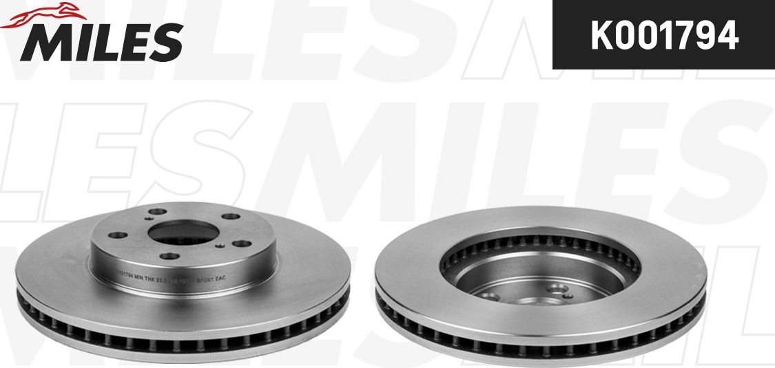 Тормозной диск Miles. Артикул K001794