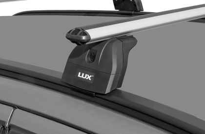 Багажник на крышу LUX на штатные места для Lada Granta седан, лифтбек 2011-2024 (Аэродинамические дуги). Артикул 842488-790791-698867