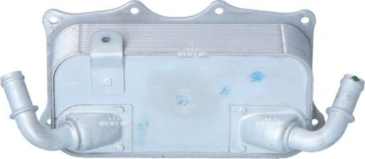 Радиатор масляный (маслоохладитель) для двигателя NRF (алюминий) для Porsche Cayenne II (958) 2010-2014. Артикул 31290