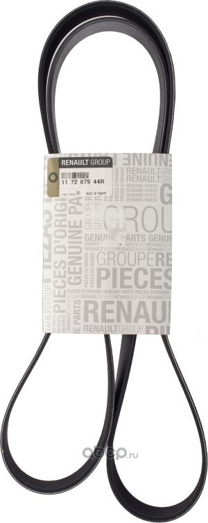 Приводной ремень поликлиновой Renault. Артикул 117207944R