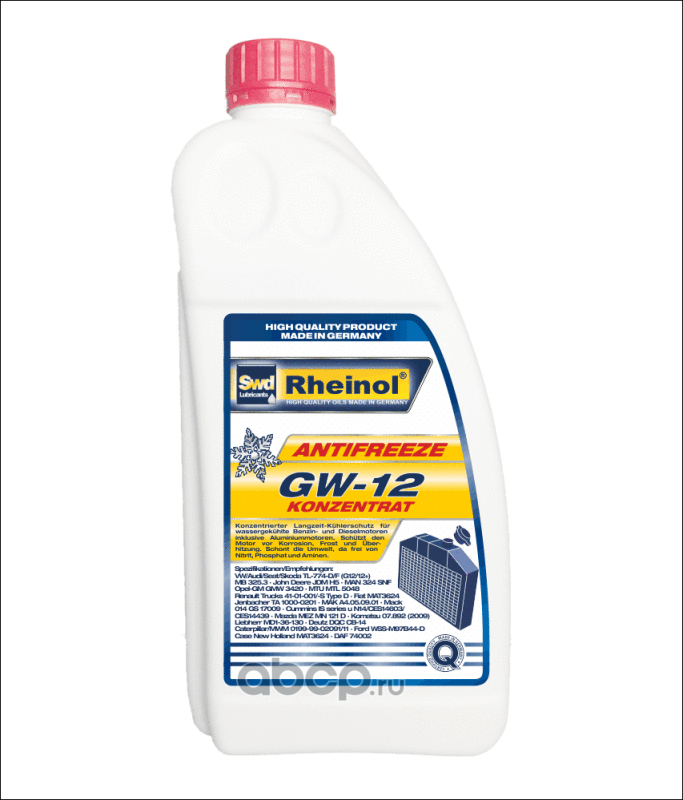Концентрат GW-12 (-75) 1 5L (Rheinol). Артикул 39142,180