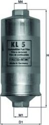 Топливный фильтр Mahle-Knecht. Артикул KL 5
