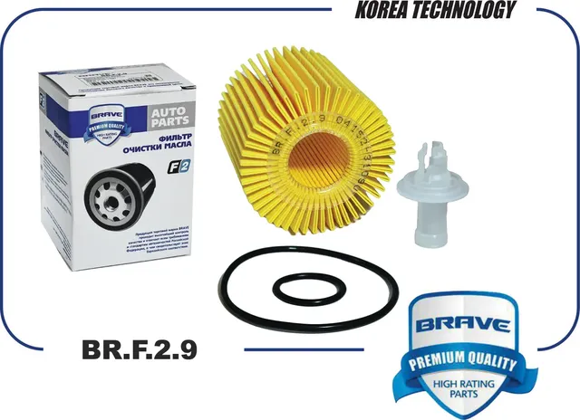 Фильтр масляный Toyota Camry,RAV4[вставка] BRAVE BR.F.2.9 Brave. Артикул BRF29