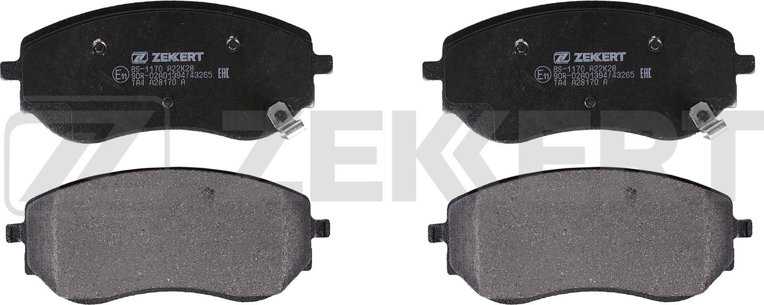 Тормозные колодки Zekkert. Артикул BS-1170