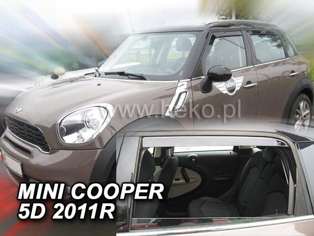 Дефлекторы Heko для окон Mini Cooper 5-дв. 2011-2014. Артикул 22202