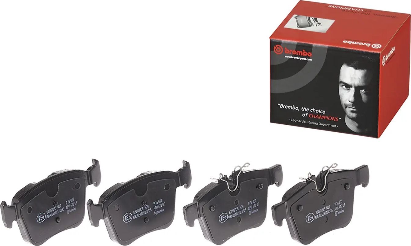 Тормозные колодки Brembo PRIME LINE. Артикул P 36 037