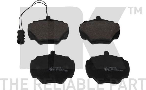 Тормозные колодки NK. Артикул 224005