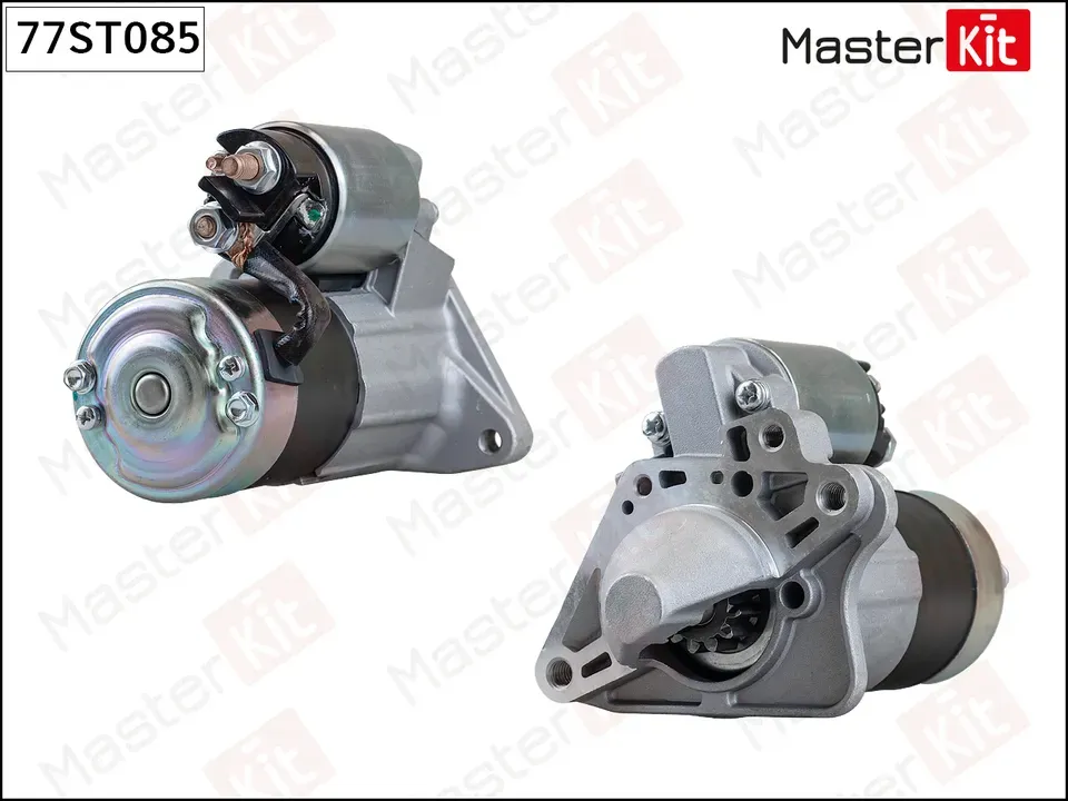 Стартер RENAULT DUSTER 1.6 2010- 1.3кВт (Master KIT) Master KIT. Артикул 77ST085