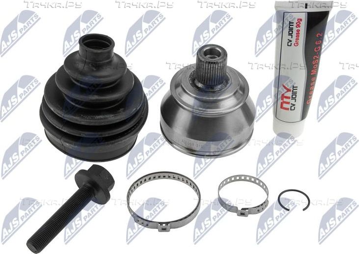 Шрус внутренний (граната) NTY передний для Audi A6 allroad II (C6) 2008-2011. Артикул NPZ-AU-050