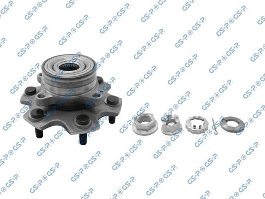 Ступичный подшипник (комплект) GSP передний правый/левый для Mitsubishi Pajero Sport I 2002-2008. Артикул 9330006K