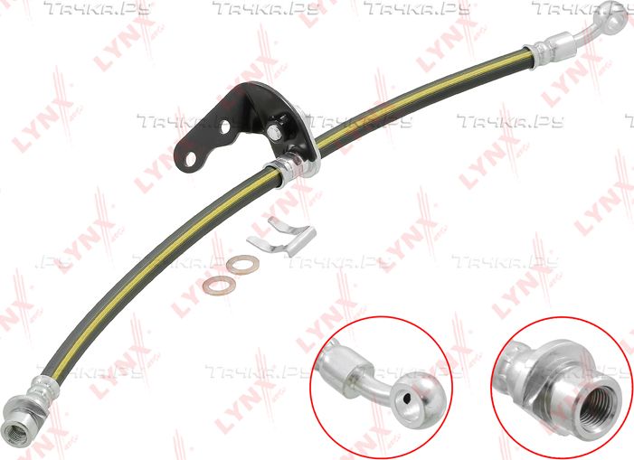 Тормозной шланг LYNXauto. Артикул BL-3915
