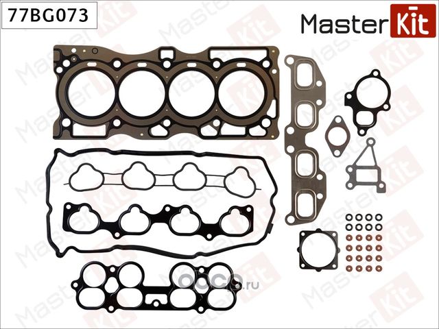 Набор прокладок верхний NISSAN PRIMERA/X-TRAIL 2.0 QR20DE (Master KIT). Артикул 77BG073