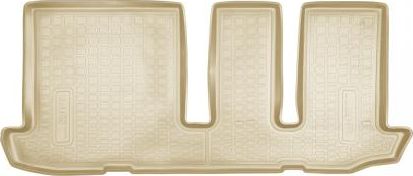 Коврики Норпласт для салона (3 ряд) Nissan Pathfinder R52 2014-2026 Бежевый. Артикул NPA00-C61-455Beige