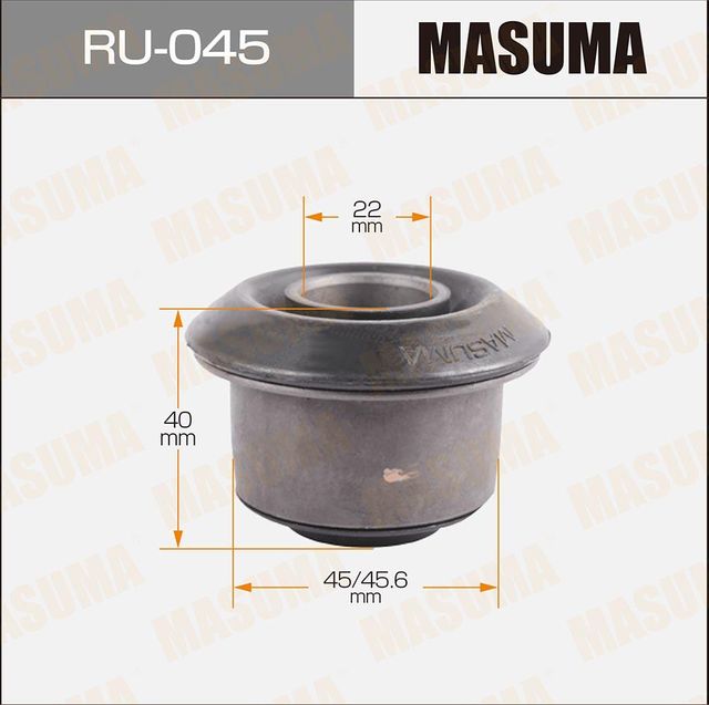 Сайлентблок переднего рычага подвески Masuma. Артикул RU-045