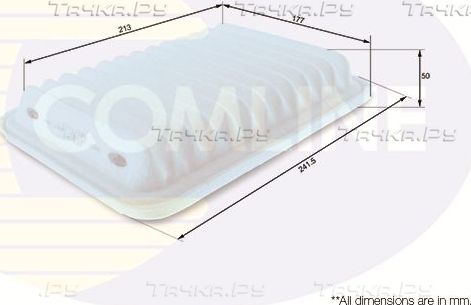 Воздушный фильтр Comline для Toyota Verso-S 2010-2016. Артикул CTY12186