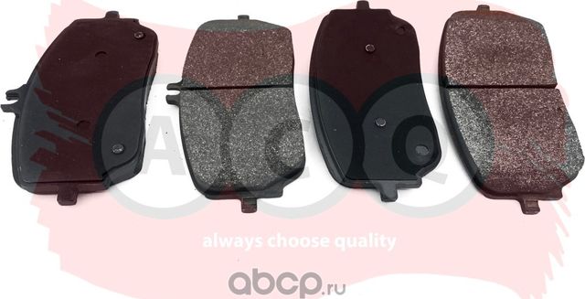 КОЛОДКИ ТОРМОЗНЫЕ ДИСКОВЫЕ, КОМПЛЕКТ (ACQ). Артикул ANE3802