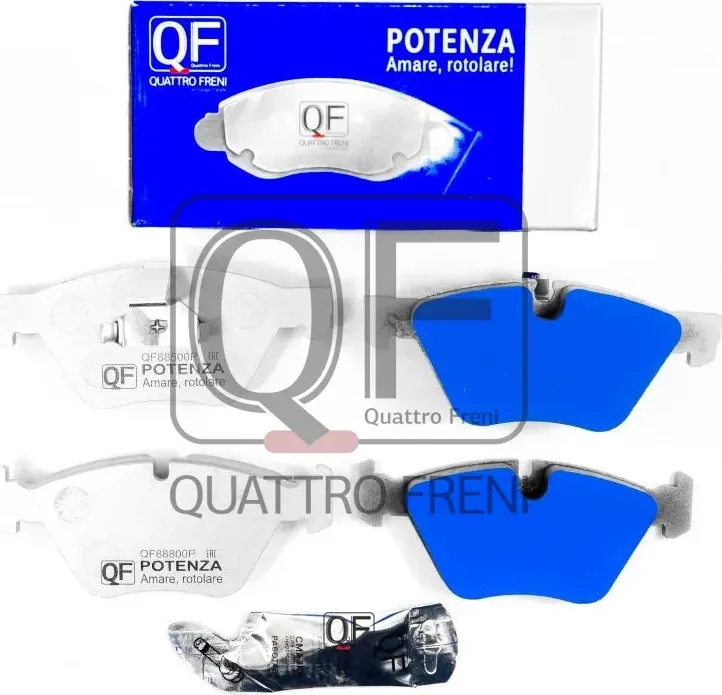 КОЛОДКИ ТОРМОЗНЫЕ POTENZA PREMIUM SERIES (Quattro Freni). Артикул QF88500P
