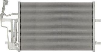 Радиатор кондиционера (конденсатор) Sakura (алюминий). Артикул 5301-9803