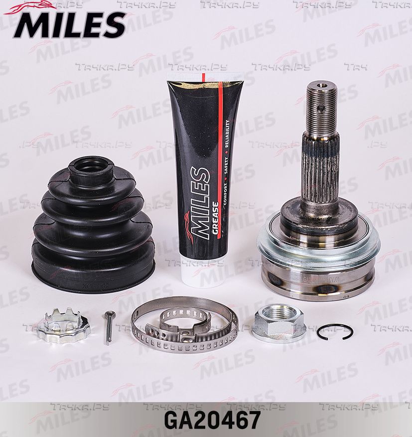 Шрус наружный (граната) Miles для Toyota Corolla E100 1992-1997. Артикул GA20467